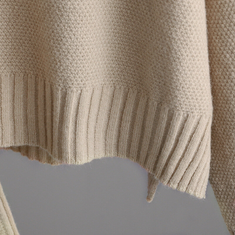 Sweter Longgar dan Tipis Baru Musim Gugur 2022 Setelan Celana Kaki Lebar Kasual Setelan Celana Hangat Rajutan Mode Wanita Pakaian Olahraga Celana Kasual Wanita