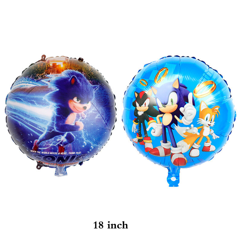 Ballon en Film d'aluminium de 18 pouces, en forme de hérisson, jouet de décoration pour fête d'anniversaire pour enfants