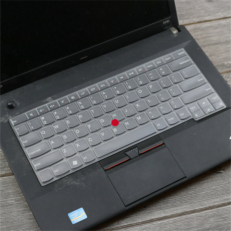 Silikon 14 ''Keyboard Laptop Lenovo Ideapad Anti Debu Notebook Keyboard Cover Alat Kantor Aksesoris Meja