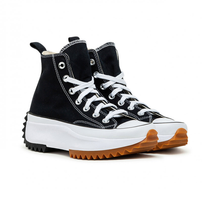 Converse-zapatillas de Skateboarding Unisex, zapatos clásicos de color negro, con plataforma Original de alta calidad