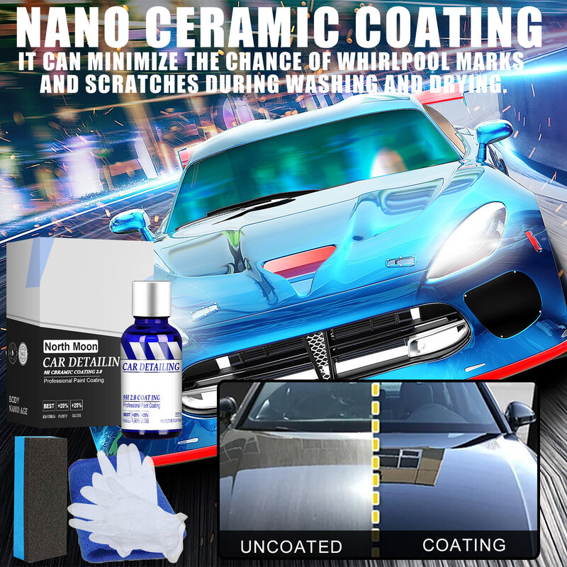 Polish  Coating Agent Anti-scratch Hydrophobic Car cleaning product Ceramic Coating for Cars Protective Sealant Polish