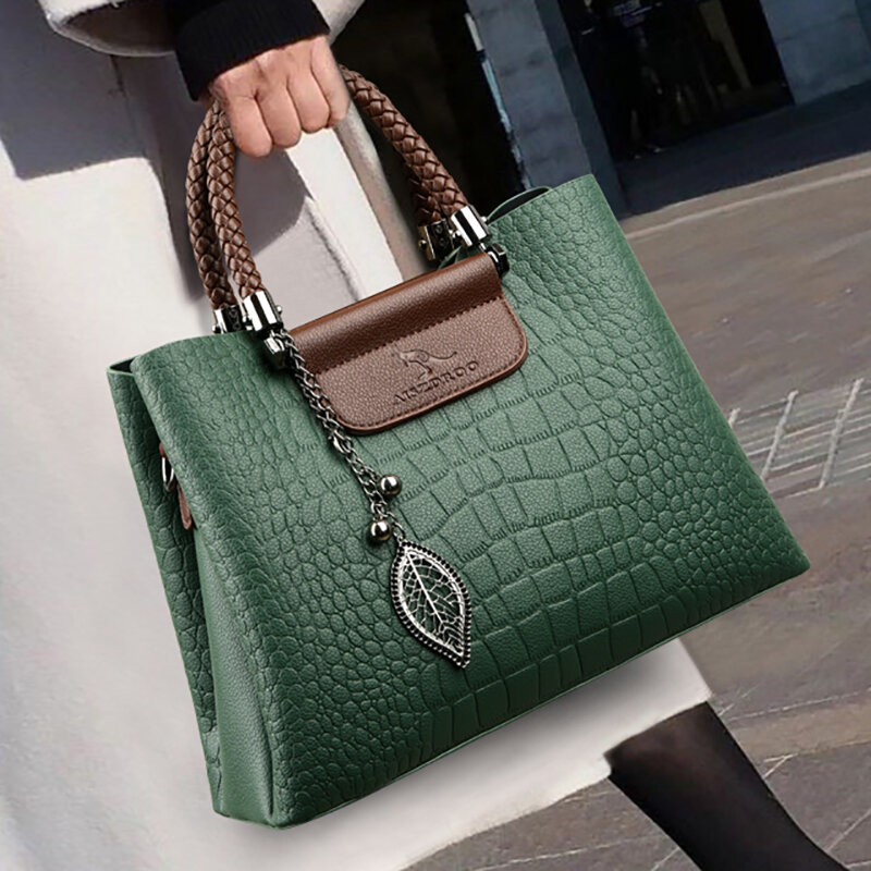 2022 nuova borsa tascabile a 3 strati borse da donna in pelle di alta qualità borse a tracolla da donna diagonali di marca di lusso Tote