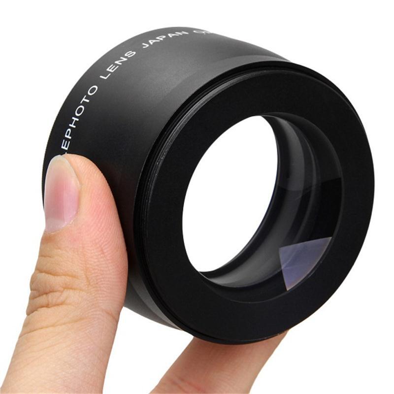 58mm 2.0X Professional Telephoto Lens for Canon 5D/6D/60D/ 350D / 400D / 450D / 500D / 1000D / 550D / 600D / 1100D 18-55MM Lens