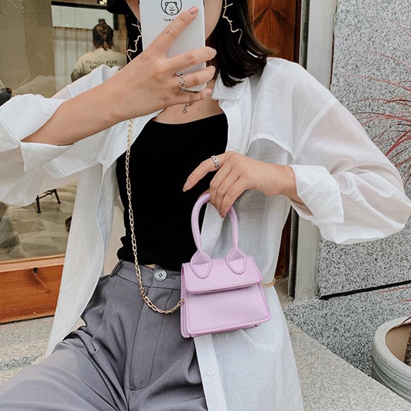 Mini Voor Vrouwen Kleine Schoudertas Handtassen Retro Mode Koreaanse Stijl Vrouwelijke Crossbody Tassen Merk Designer Vierkante Purse Bag