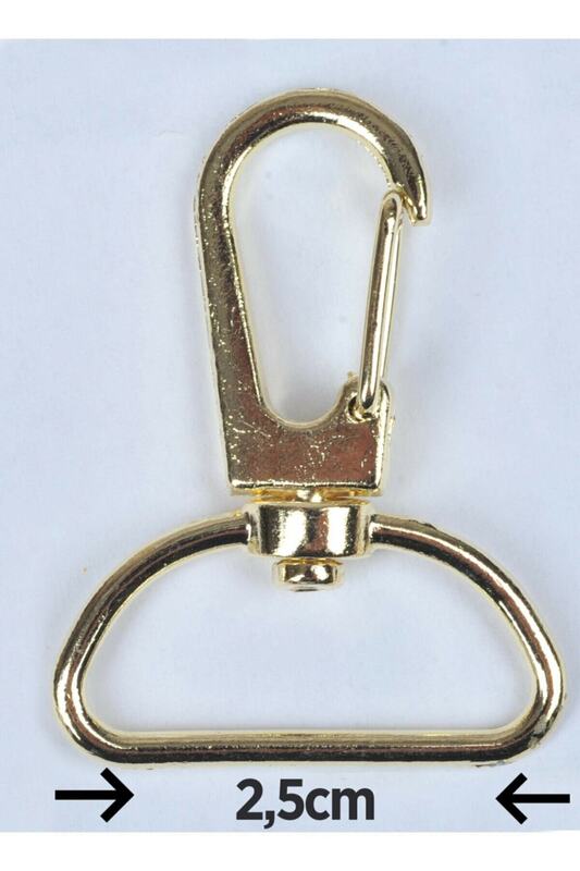 Makrome Hook Key Chain Ring 10'lu Package