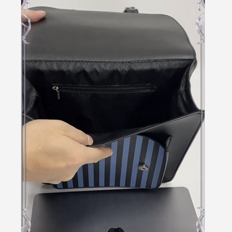 Środa Cosplay plecak Student torebki Retro Wednesday Addams torba studencka gotyckie torby szkolne akcesoria do odgrywania ról