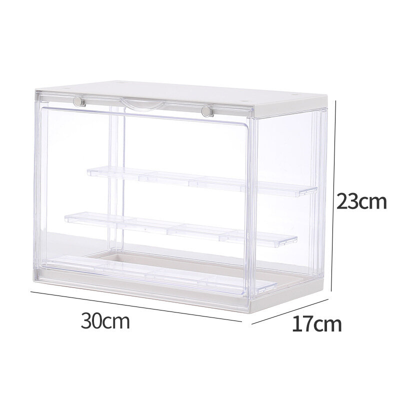 Large Blind Box Storage Boxs Hand Office Toy Acrylic Dust-proof Transparent Surprise Bag Storage Display Cabinet