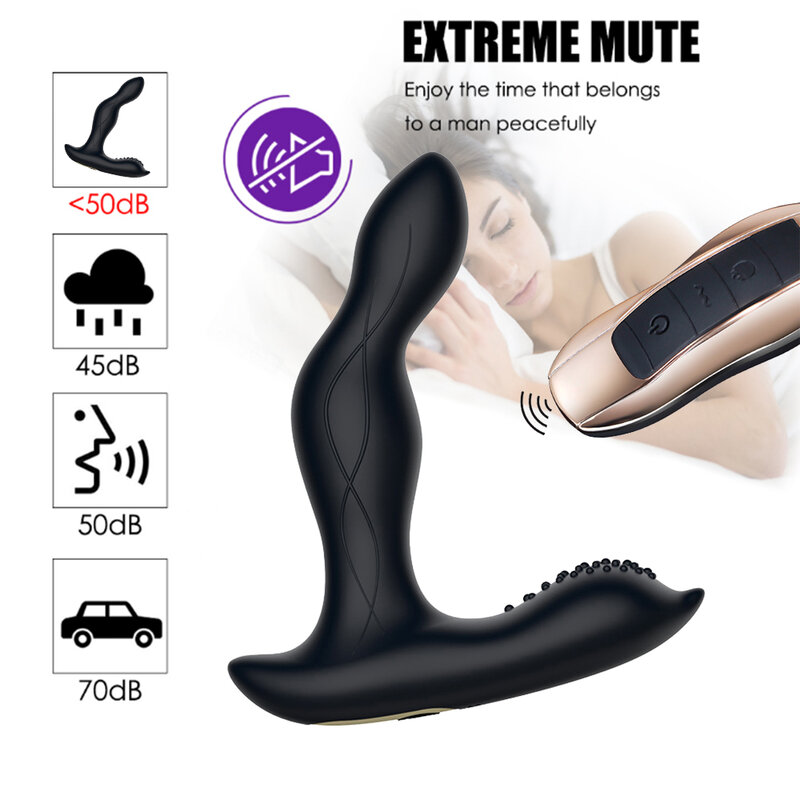 Aquecimento de dobra anal plug vibrador masculino massageador de próstata g-ponto estimulador remoto sem fio butt plugues brinquedos sexuais para casais