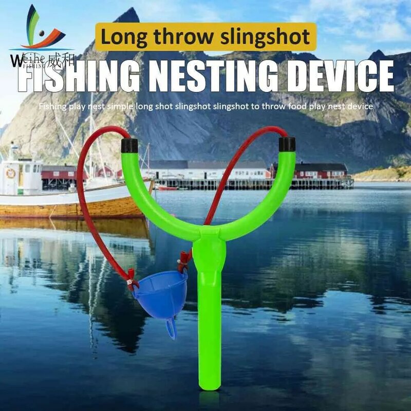 Fishing Baits Thrower Sending Multipurpose Shot Coarse Sling Shot Hunting Baits Fishing Tackle Tools Accessories