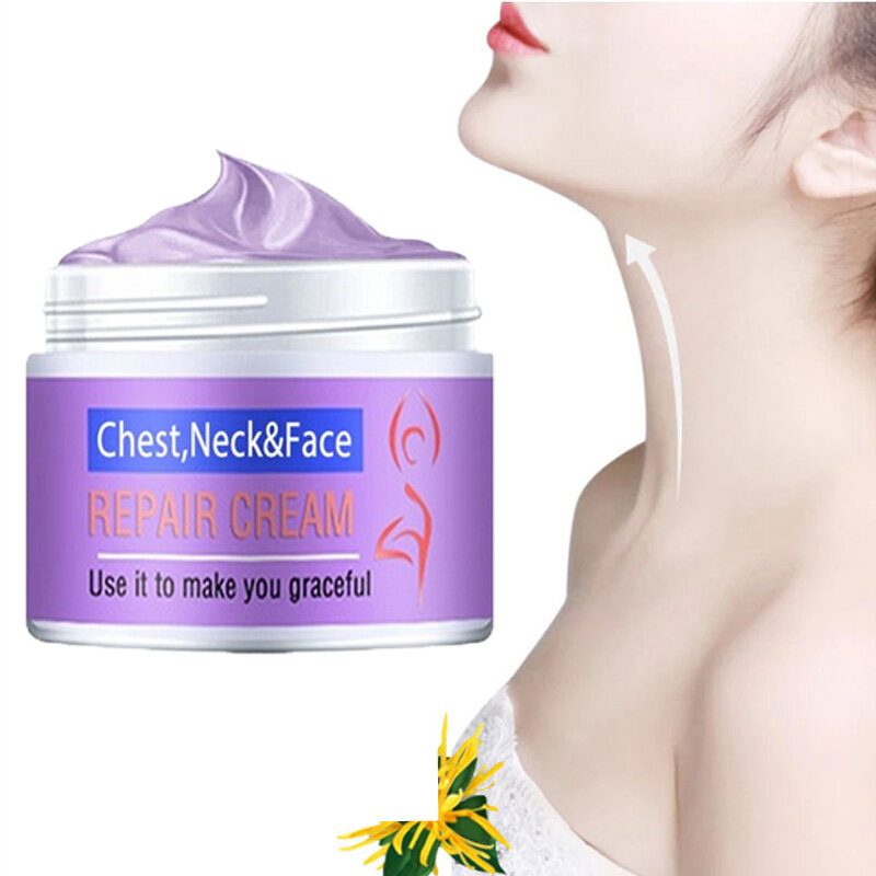 Repair Skin Neck Cream Dilute Neck Wrinkles Lifting Firming Neck Cream Shape Swan Neck Moisturizing Firming Brightening 30g