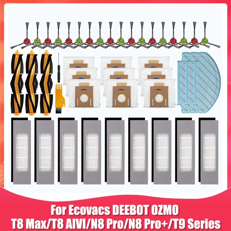 Piezas de repuesto para Robot aspirador Ecovacs DEEBOT OZMO T8 Max T8 AIVI N8 Pro N8 Pro +