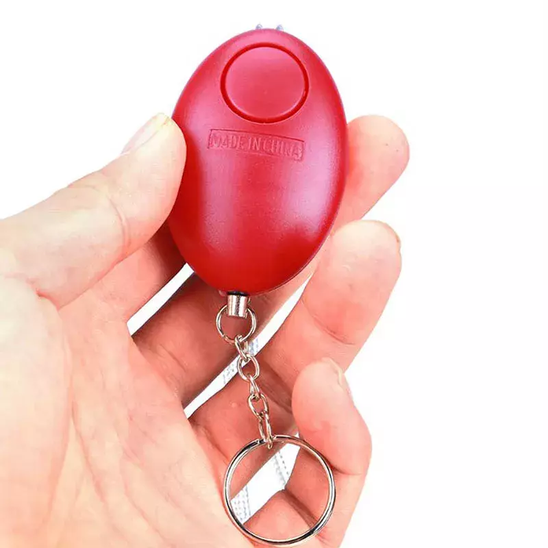 120dB Safe Sound Alarm Self-defense Keychain Emergency Protect Alert Personal Safety Alarm Keychain Attack Anti-rape Keyring