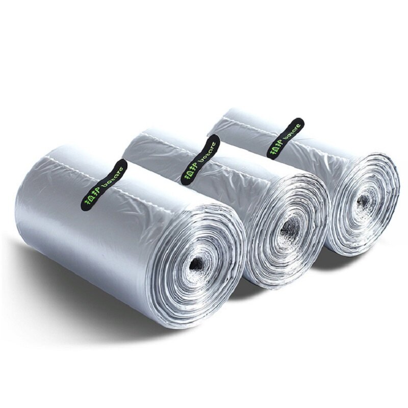 Plant protection large garbage bags 110 single roll disposable household flat mouth plastic bags garbage bags thickened wholesal