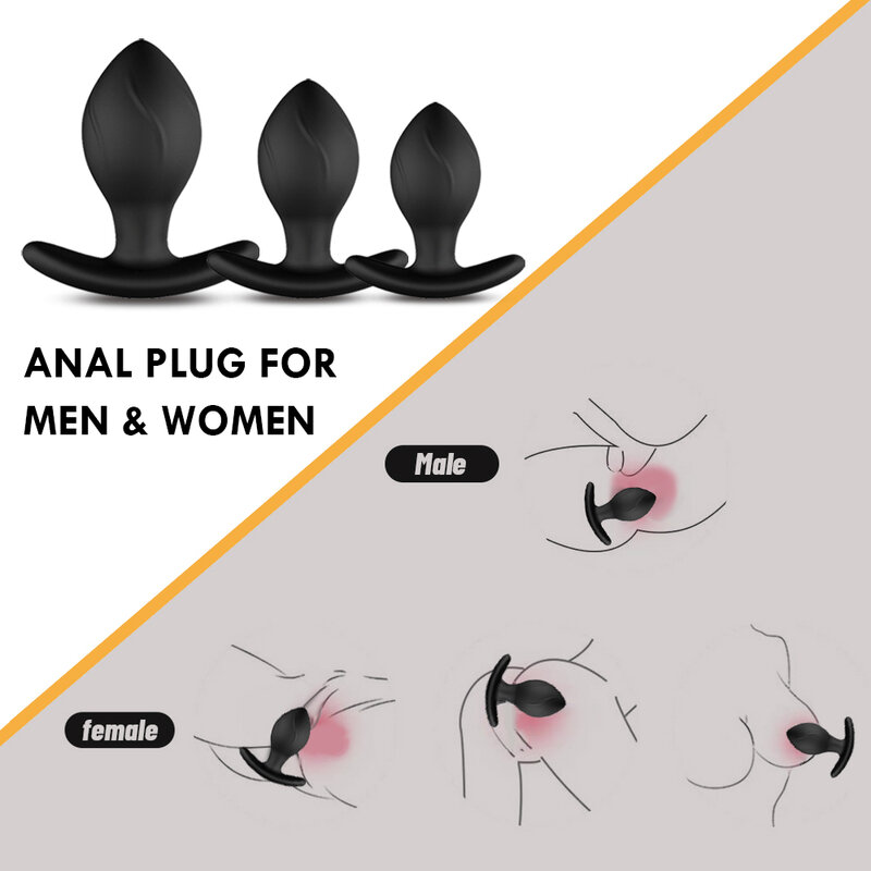 Anal Vibrators Butt Plug Vibrator Male Prostate Massager Adult Sex Toys for Men Woman Erotic Toys G Spot Vibrator Anus Butt Plug