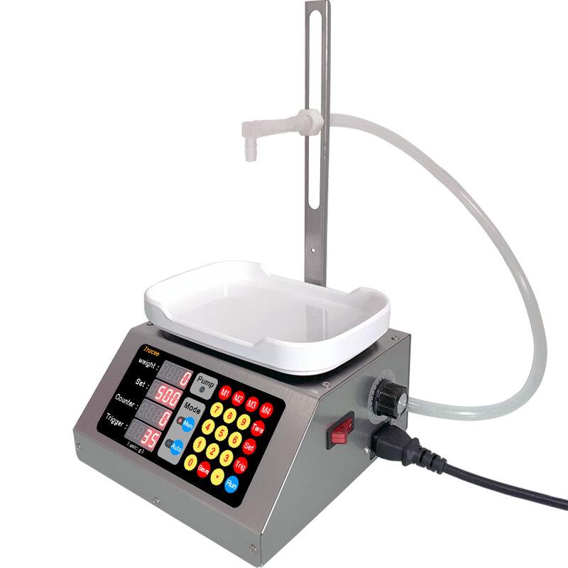 Weighing And Filling Machine Electronic Scale Liquid Filler Water Drinking Wine Juice 10ml-3000ml Juice Beverage