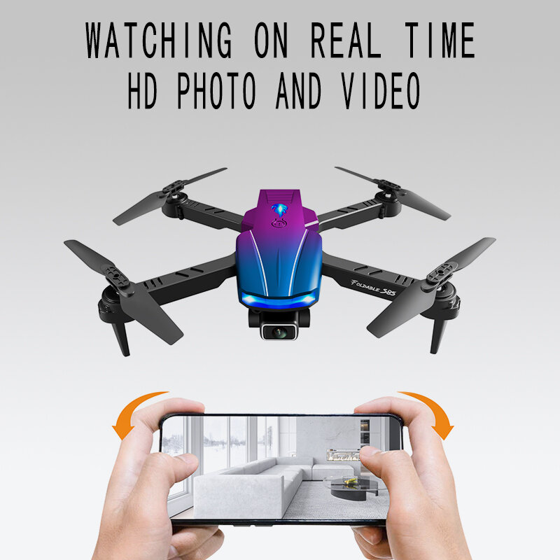 BV-85 MAX Drone 4k Profesional with HD Dual Camera Fpv Drone Height Keep Infrared Obstacle Avoidance Drones Quadcopter Toy