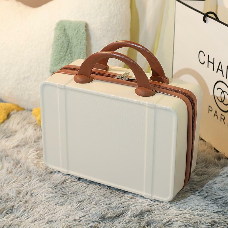 2022 Новый 12-дюймовый миниатюрный мультяшный чемодан для макияжа в стиле ретро