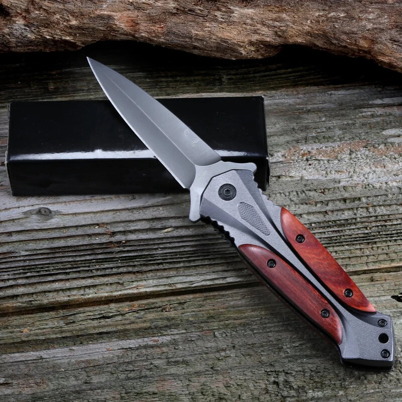 BM Pocket Folding Knife Outdoor Camping Sharp Self Defense Portable Military Knives EDC Life Saving Tool