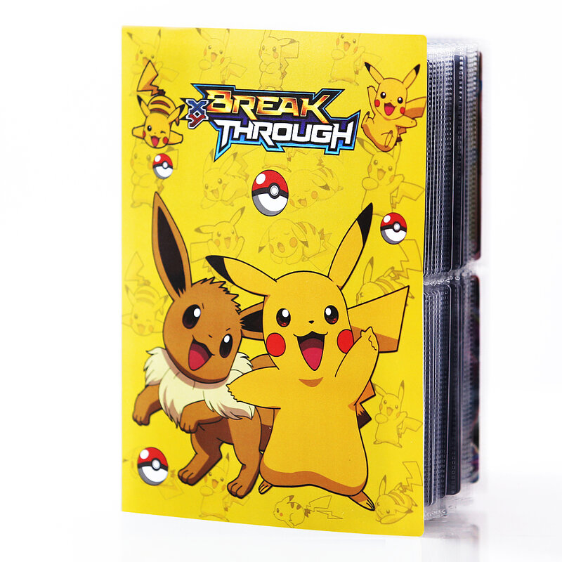 Pokemon อัลบั้มหนังสือแผนที่ Letter ผู้ถือ Binder การ์ตูน TAKARA TOMY อะนิเมะใหม่240PCS VMAX GX EX คอลเลกชันโฟลเดอร์ของเล่นเด็กของขวัญ
