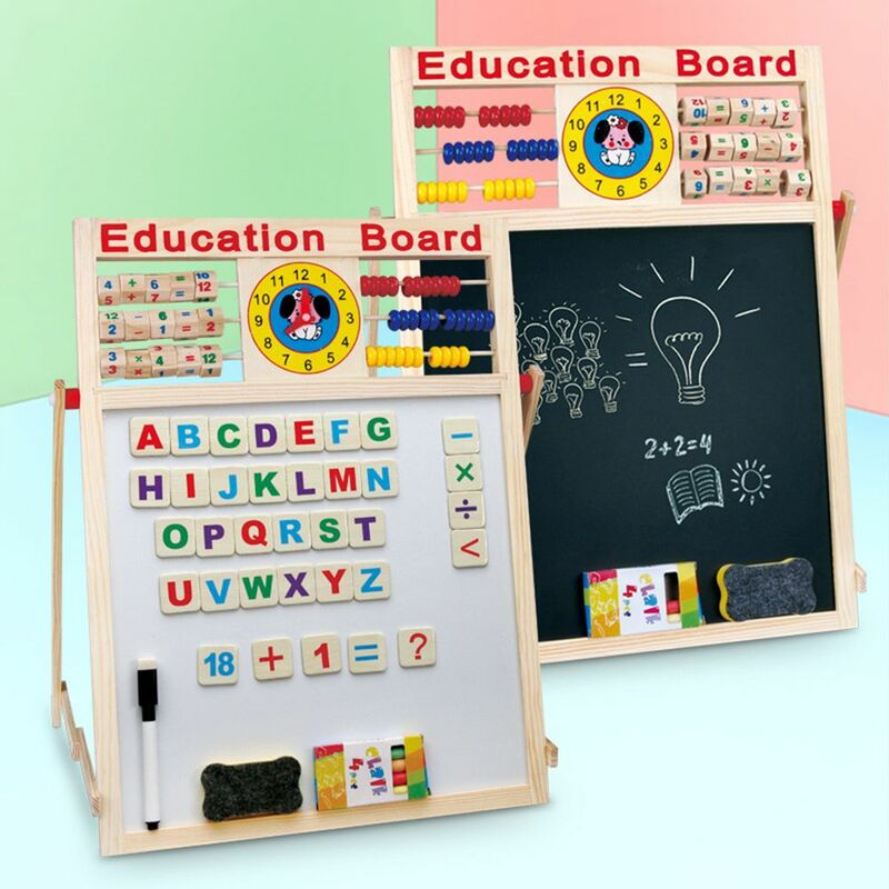 Multifunctional Math Calculation for Children Educational Blackboard Drawing Board Picture Writes Plank Early Education