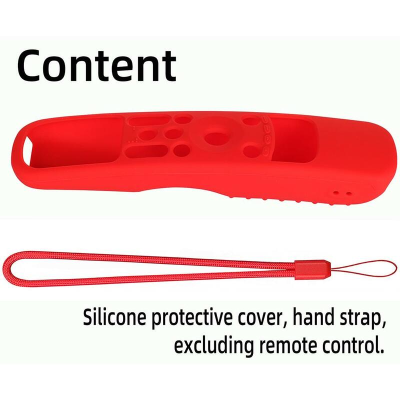 Smart Tv Remote Control Protective Cover Shock Resistant Silicone Case Compatible for 2021 Lg Mr21ga Lg Mr 21gc