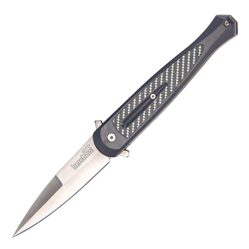 Уличный Тактический Складной Нож Кершоу ручка из АБС-волокна портативные острые ножи для самообороны со скажем рыбы карманный инструмент для повседневного использования