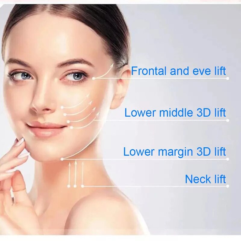 Radar Thread No Needle Silk Fibroin Line Carved Protein Line Collagen for Facial Lift Anti Aging Hyaluronic Tightening Skin Care