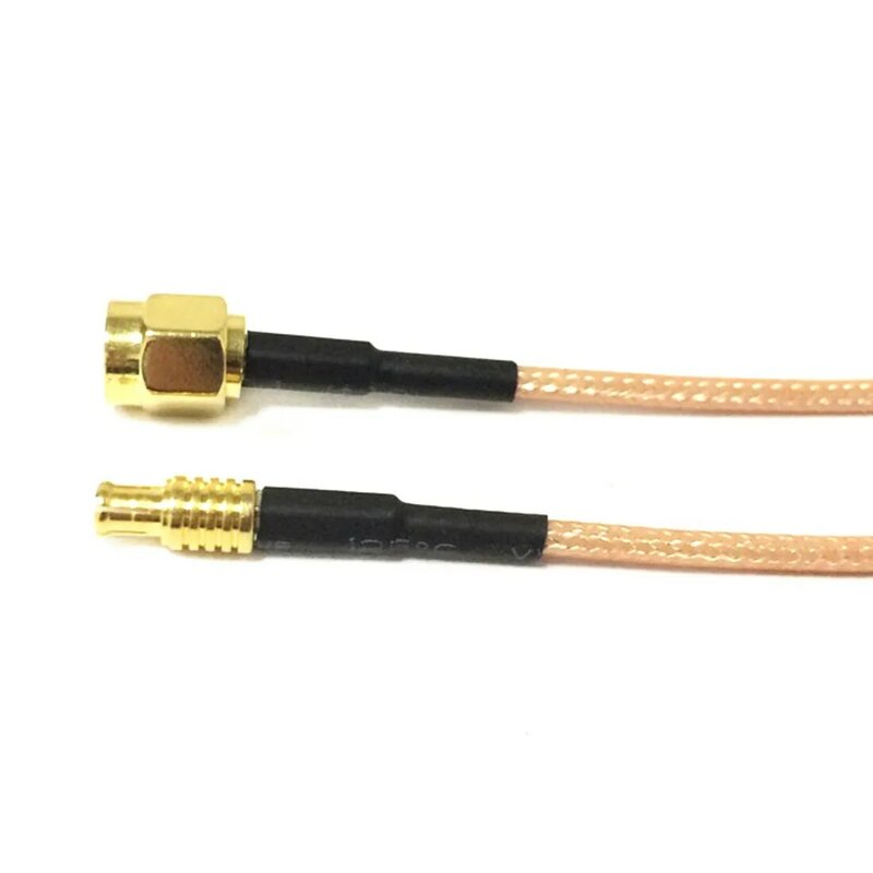 Cable de enrutador inalámbrico SMA, enchufe macho a MCX, enchufe macho RG316, venta al por mayor, envío rápido, 15cm, 6 pulgadas