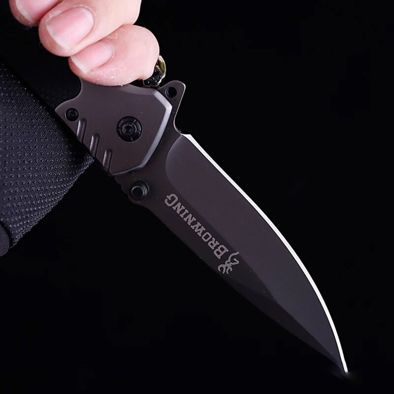 Coltelli militari tascabili Browning coltello pieghevole tattico da esterno G10 ad alta durezza multifunzionale autodifesa EDC Tool-BY40
