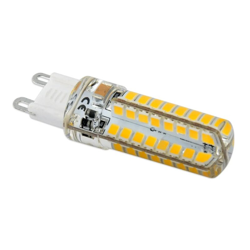 SMD2835 G4 G9 E12 E14 lampa halogenowa AC DC wymienić LED żarówka kukurydza fajne ciepłe białe światło 12V 220V żyrandol Home Decor