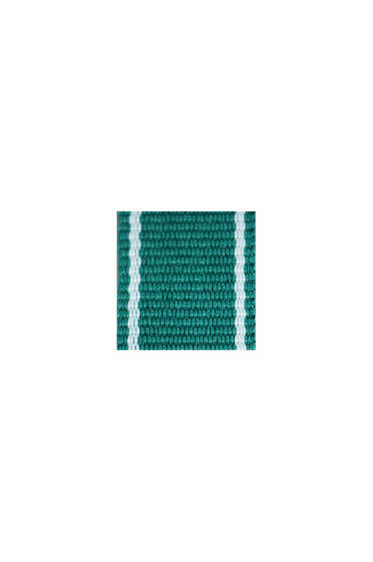 Médaille Ostvolk allemande de 2e classe en ruban argenté, ruban de bar, WWII, GMKA-105