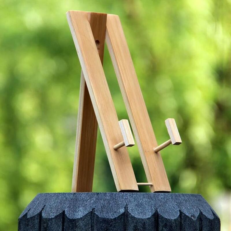 Soporte de ventilador plegable con trípode de bambú, Base de exhibición resistente, soporte de pared, japonés grande