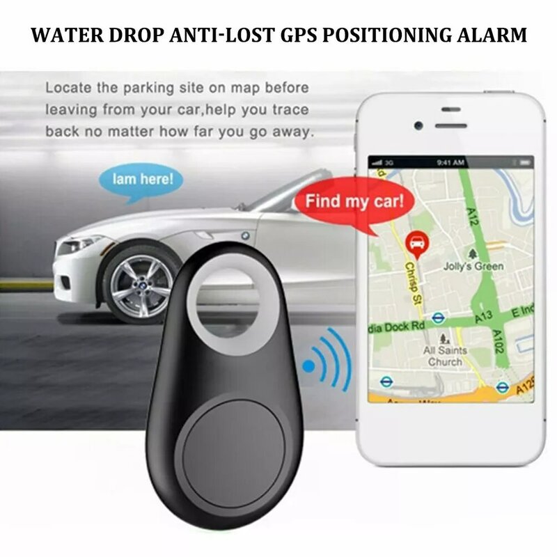 Smart Mini GPS Tracker Anti Lost Finder ITag Tracker GPS Locator ไร้สายตำแหน่งกระเป๋าสตางค์กระเป๋าสตางค์สำหรับสัตว์เลี้ยงไร้สาย4.0