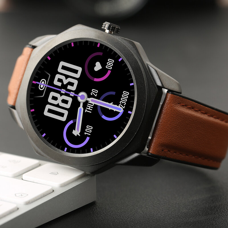 Reloj inteligente R68 con pantalla táctil completamente, pulsera deportiva compatible con Bluetooth, control del ritmo cardíaco y de la temperatura corporal y del sueño