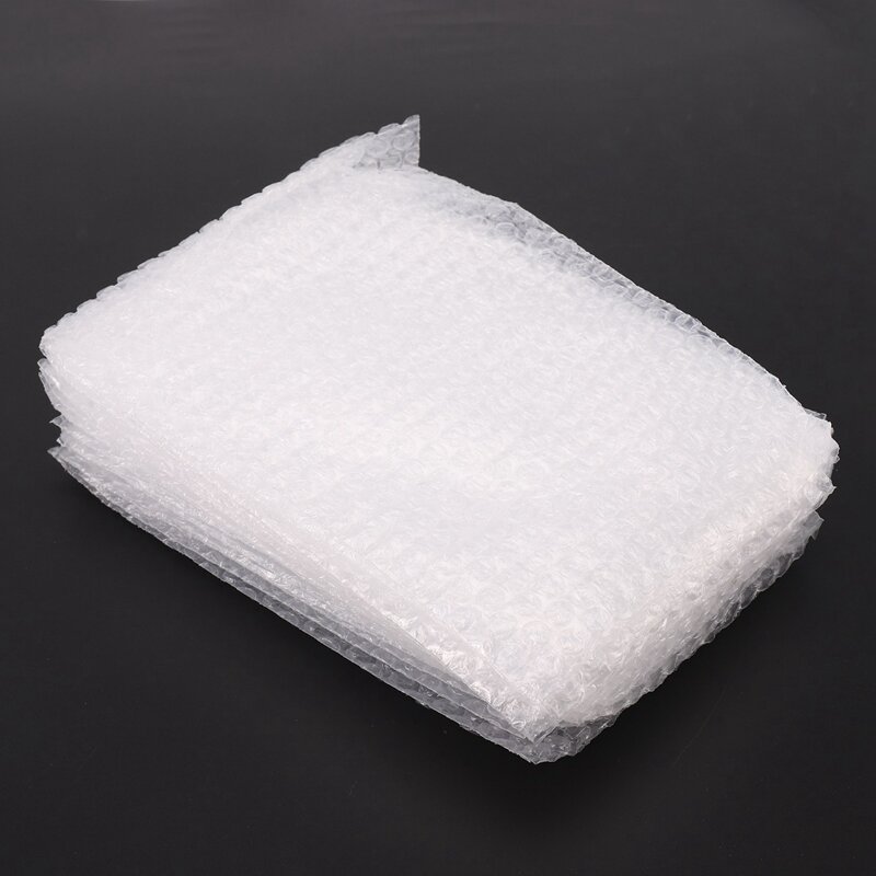 Lot 40Pcs Clear Recyclable Packing Small Pouches Poly Bubble Envelopes Wrap Bags, 17X25cm/6.69X9.84Inch