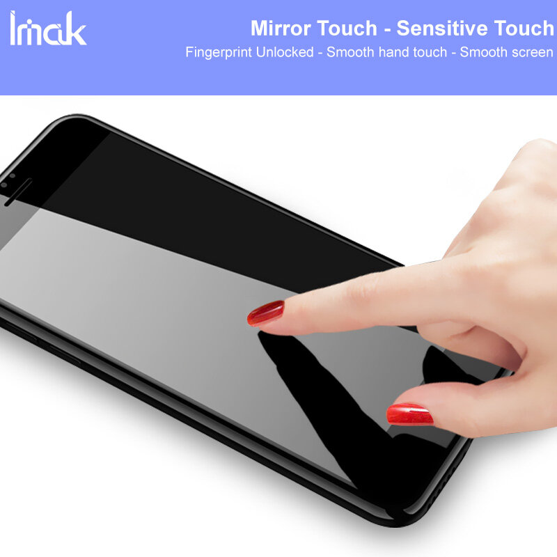 Пленка imak Pro из закаленного стекла для Samsung Galaxy A73, зеркальное полное покрытие, полная проклейка для Samsung A73