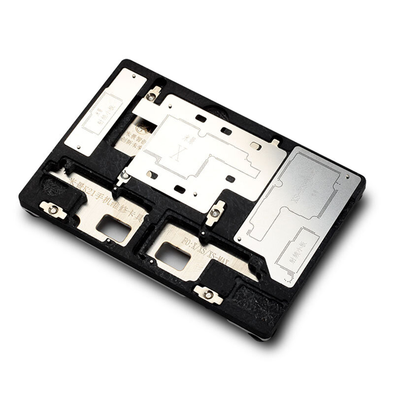 MJ K21 Perlengkapan Pemegang PCB untuk iPhone X/XS/XS MAX Alat Perbaikan Stasiun Solder Mikro