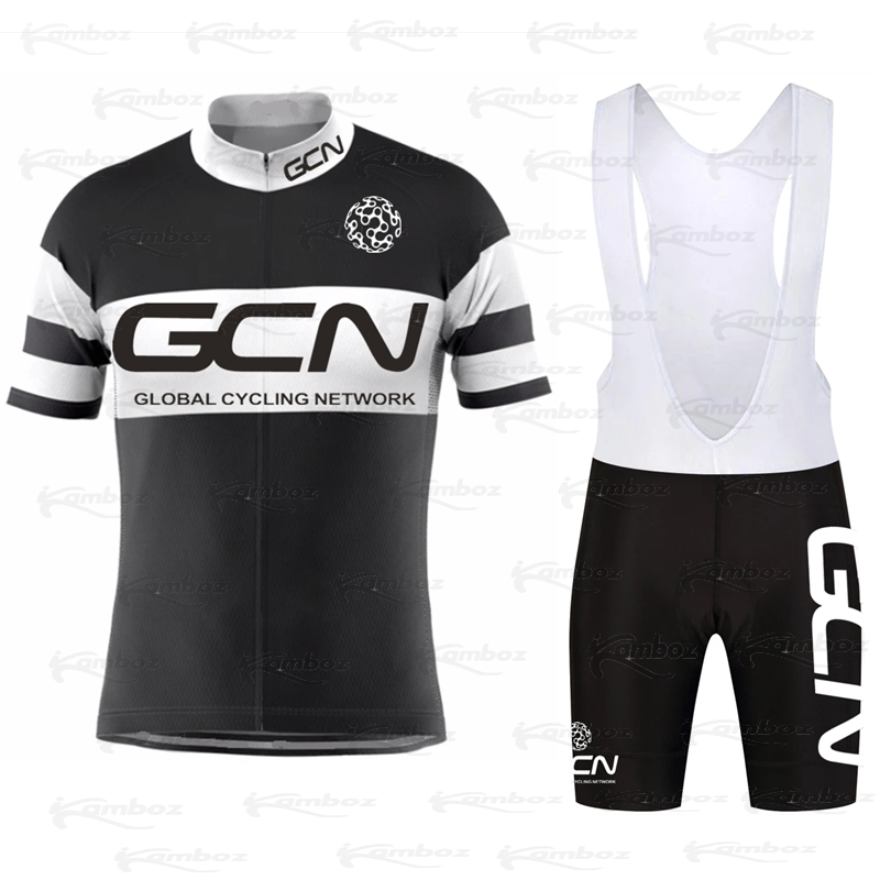 Maillot de cyclisme GCN pour hommes, ensemble short à bretelles, vêtement de vélo de route, vtt, nouvelle collection été 2022