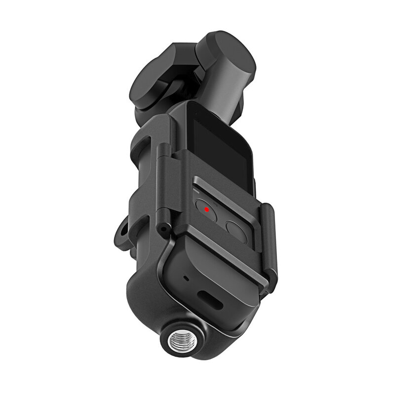 อุปกรณ์เสริมเชื่อมต่อ Action Cam ABS Handheld Gimbal กรอบฐาน Professional อะแดปเตอร์สีดำสำหรับ DJI OSMO กระเป๋า