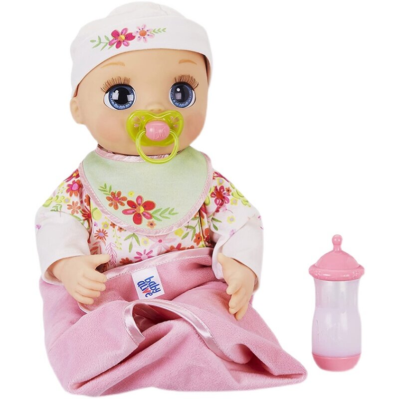 Hasbro – poupée Interactive intelligente pour bébé, jouet maison de jeu pour fille, peut nourrir et parler, Figure vivante, sons, cadeau d'anniversaire pour enfant