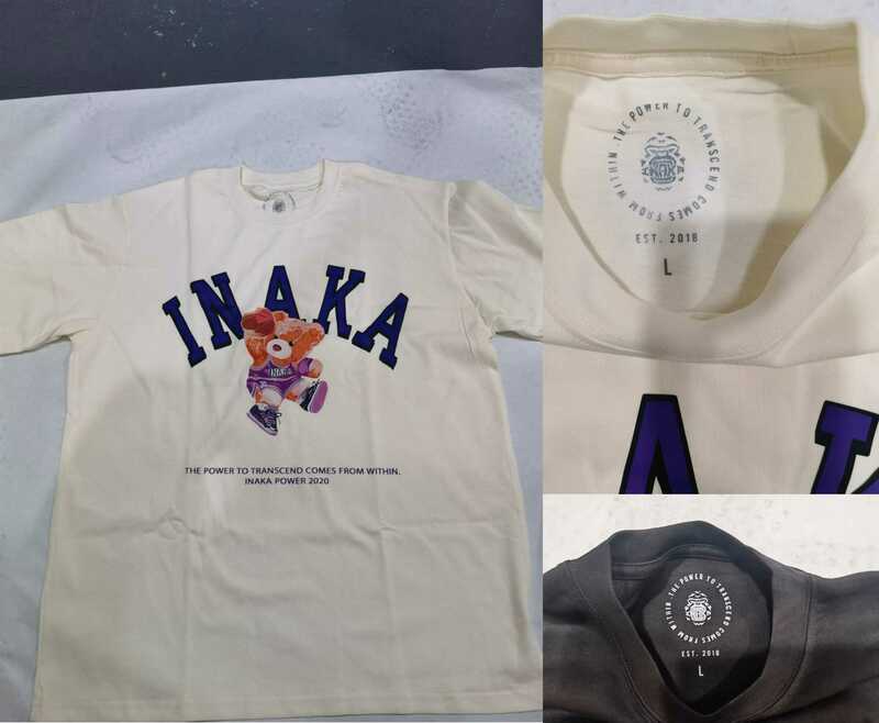 Inaka قوة قميص Inaka التي شيرت Inaka قميص الرجال النساء عالية الجودة تي شيرت IP طابعة حبر رقمية قميص مطبوع
