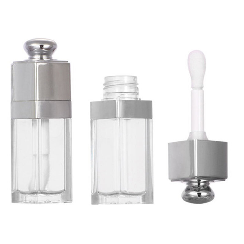 10ML Botol Isi Ulang Lip Glaze Tabung Kosong Lip Gloss Tabung Lipstik Tabung Lip Glaze Tabung Bulu Mata Tabung Tebal Batang Perlengkapan Perjalanan