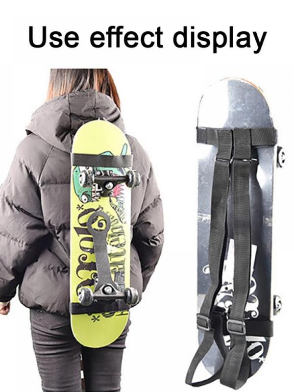 Harnais de Snowboard Portable, ceinture d'épaule, double planche à roulettes, mains libres
