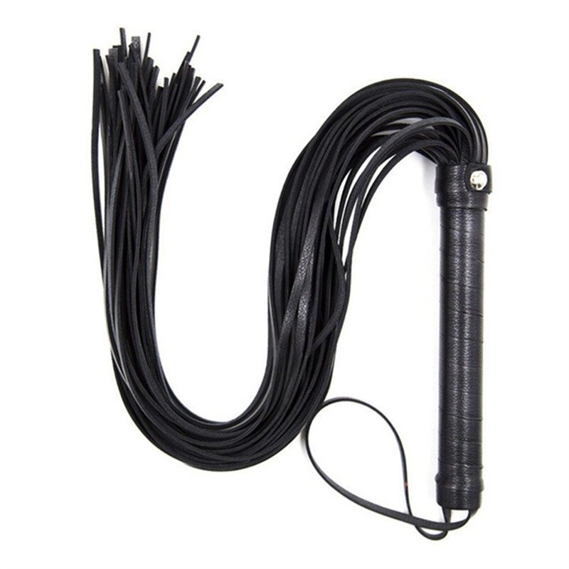 40cm PU Pimp Whip Racing Riding Party Flogger Hand Cuff Horse Riding Whip Handle equestre insegnamento Training Riding Performance