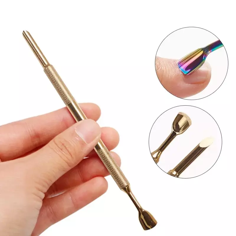 Nail Cuticle Pusher Self-adhesive Sand Flake File Trimming Nails Pre Polishing Sandpaper Set Manicure Treatment Tool