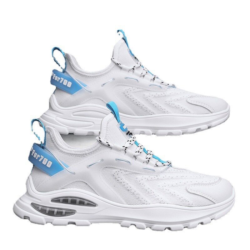 Trend Men's Shoes 2022 Summer New Running Shoes Breathable Air Cushion Sports Shoes Fashion Male Sneakers Athletic Footwear