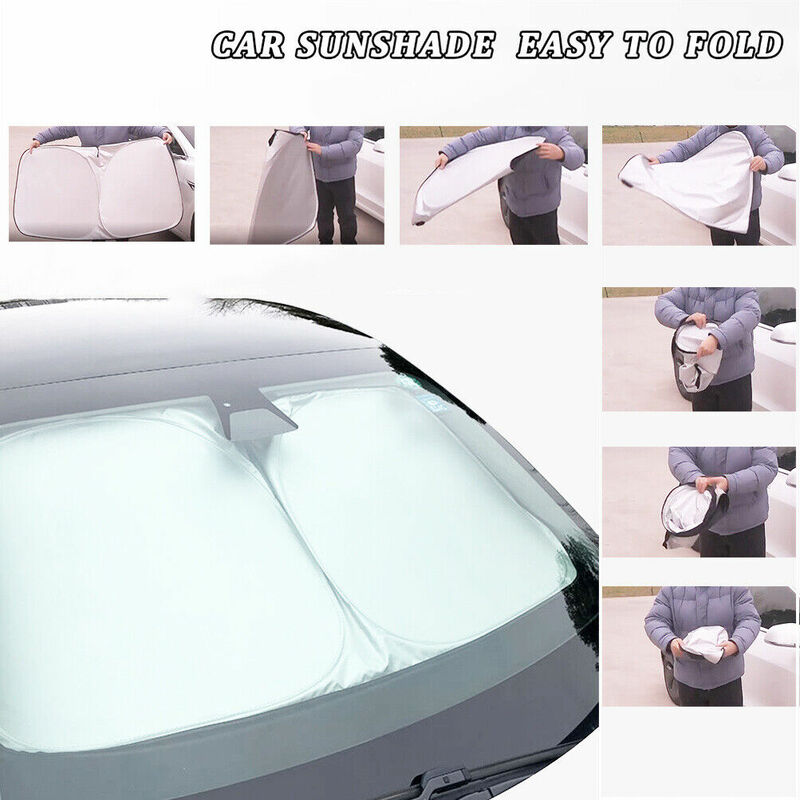 سيارة الزجاج الأمامي ظلة الجبهة غطاء النافذة قناع الشمس الظل ل تسلا نموذج Y