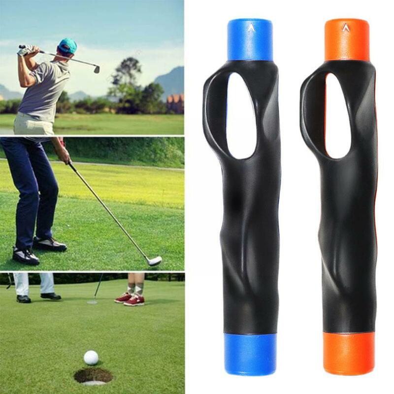 Корректор для клюшки для гольфа, пластиковый тренажер для начинающих с жестами для тренировок, правильное положение, аксессуар для игры в гольф на открытом воздухе, 2 цвета