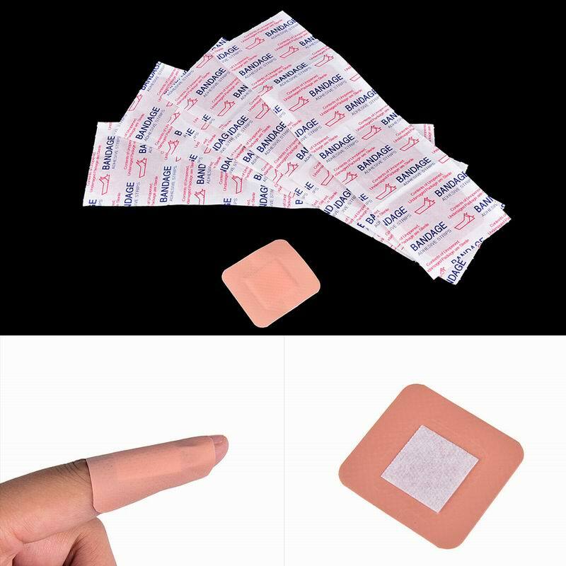 20 Pcs Medical Travel Outdoor Emergency Waterproof One-off Convenient Band-Aid Wound Plaster Hot Sale Foot Care