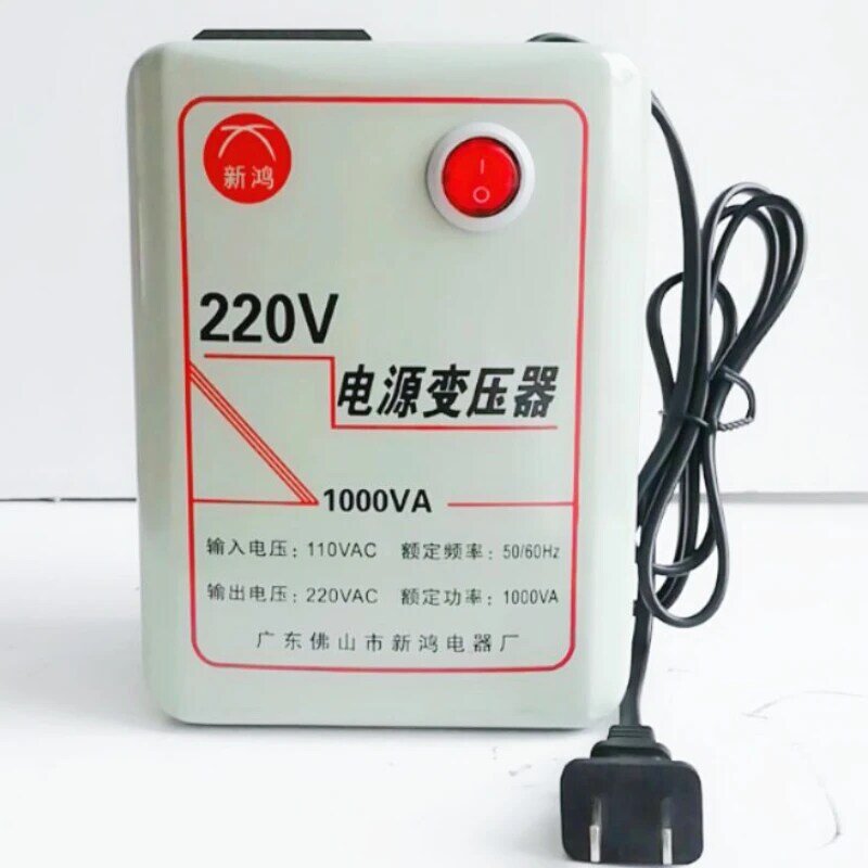 Transformador de potencia doméstico, convertidor de voltaje, 220V a 110V, 3000W, CE